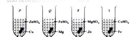 A student performed the first set of experiments with four test tubes ...