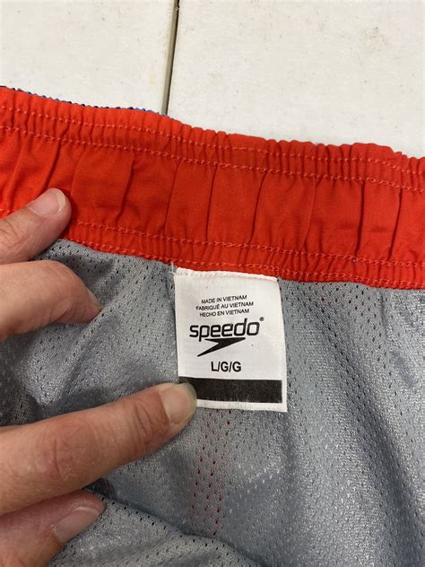 SPEEDO Swim Trunks Board Shorts American USA Flag Ombre Fade Patriotic ...