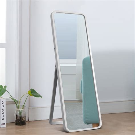 Neutype Full Length Mirror with Standing Holder Floor Mirror Large Wall ...