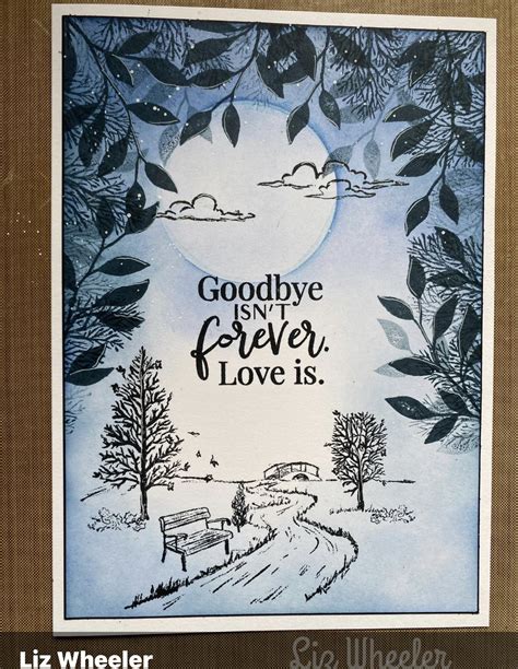 Goodbye Isn't Forever Sympathy Card