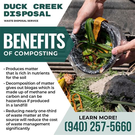 Duck Creek Disposal - Why Waste Your Kitchen Waste - Compost it!