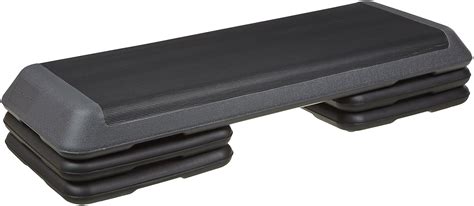 Buy AmazonBasics Aerobic Exercise Step Platform with Adjustable Risers ...