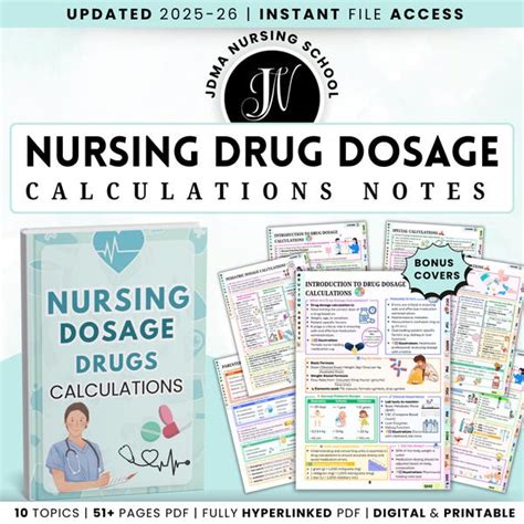 Buy Dosage Calculation Online In India - Etsy India