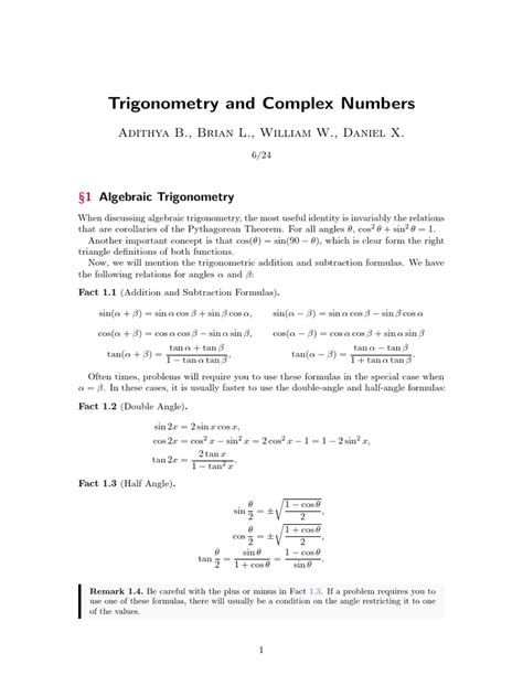 Image result for Trig Complex Form