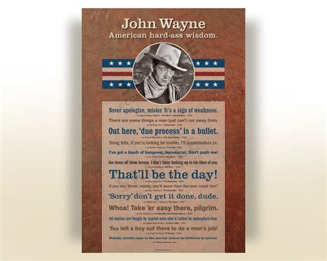 John Wayne Posters Citaten John Wayne Quote Posters For Sale
