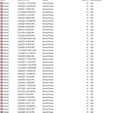 Image result for Kernel-Power Critical Event