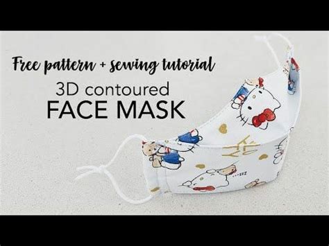 Image result for Japanese Sewing Books 3D Mask Pattern and Tutorial