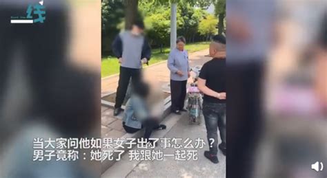 情侣吵架男子将女友推向公交车 面对指责毫无悔意竟然这样说-千龙网·中国首都网
