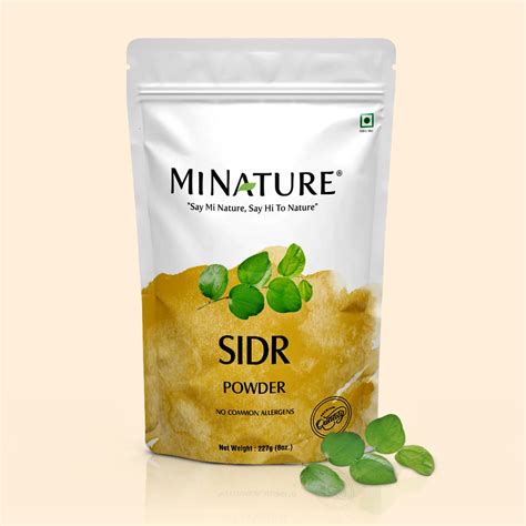 Sidr (Jujube) Powder for Healthy Hair and Scalp Care |MINATURE ...