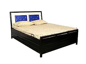 Indian Furniture Metal Bed with Hydraulic Storage Single Size Bed ...