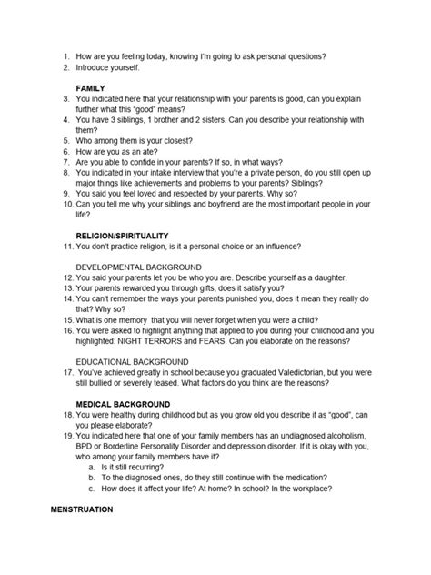 Image result for BPD Questions