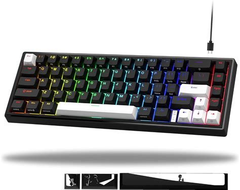 XVX 60% Porcentaje Teclado, V-K66 Teclado de Juego Costa Rica | Ubuy