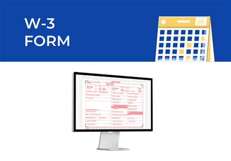 W3 Form (PDF) - Download W-3 Form for Free