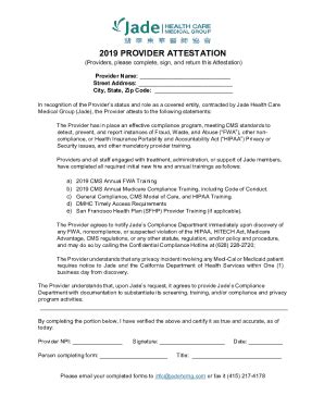 Fillable Online (Providers, please complete, sign, and return this ...