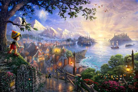 Thomas Kinkade Disney Wallpapers - 4k, HD Backgrounds on WallpaperBat