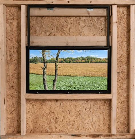 30" x 16" Hunting Blind Window - Zero 4 Outdoors