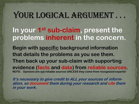 Image result for Logical Argument Topic Examples