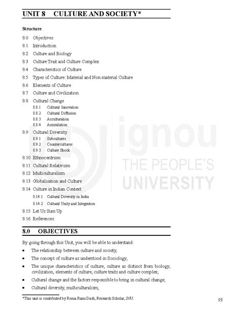 CULTURE AND SOCIETY: UNIT 8 OVERVIEW AND KEY CONCEPTS - Studocu