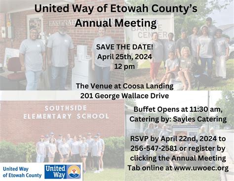 Annual Meeting Luncehon, The Venue at Coosa Landing, Gadsden, 25 April ...