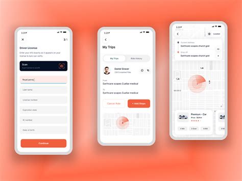 Image result for Driver App Screen