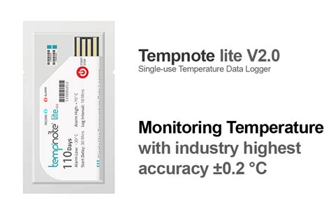 Tempnote Lite V2.0 Single Temperature PDF Data Logger, Emirates ...