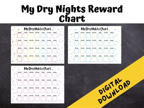 Night Time Potty Training Chart at Sandy Tate blog