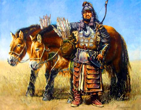 Pin on Mongol War Art