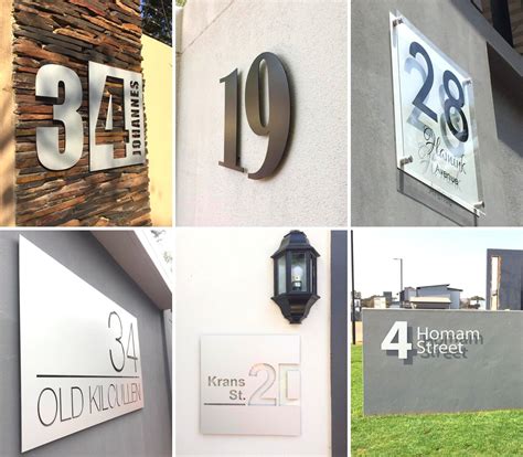 House Number Signs Installation at Lawrence Yates blog
