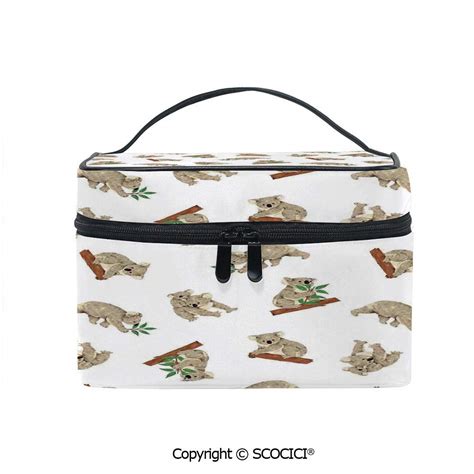 Buy Lightweight Cosmetic Travel Bag Beauty Toiletry Bag Koala Pattern ...