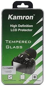 Kamron High Definition LCD Protector Tempered Glass for Canon 1200D ...