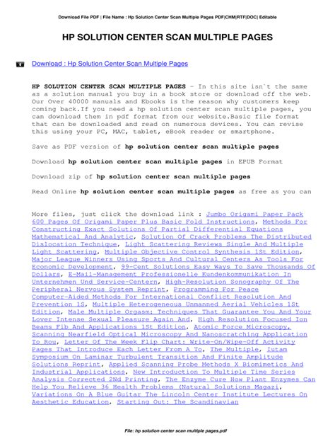 Image result for HP Solution Center Scan