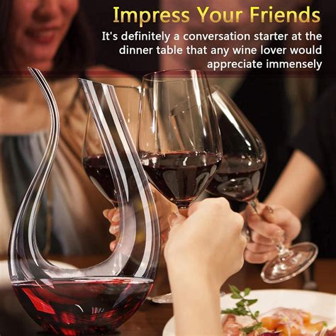 Decanters Wine, AUTOYSUR Red Wine Decanter, Lead-free Wine Decanters ...