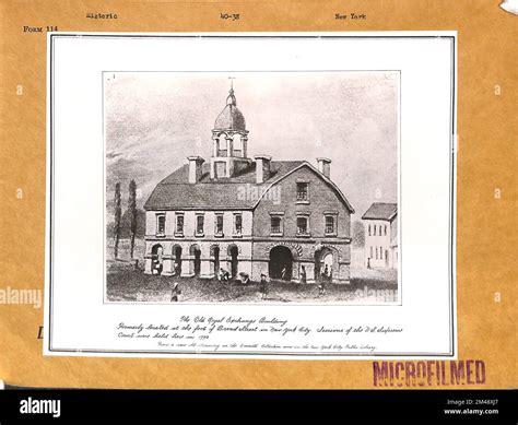 Old Royal Exchange Building. Original caption: The Old Royal Exchange Building. Formerly located ...