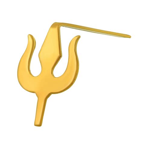 Memoir Copper Trident TRISHUL bindi Teeka tool, Tika Tilak applicator ...