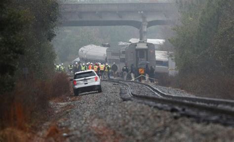 Amtrak collides with freight train in South Carolina - Photos,Images ...