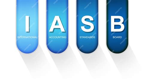 Premium Photo | IASB as International Accounting Standards Board acronym isolated