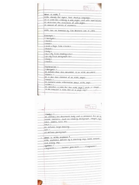 Image result for How to Write Notes in HTML