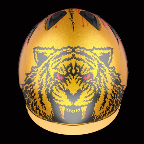 Tiivra Sabre Gold Helmet– Moto Central