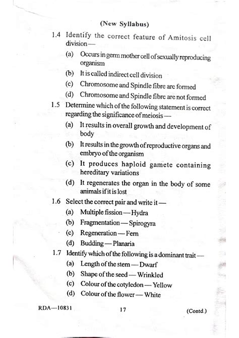 Image result for Life Science Questions