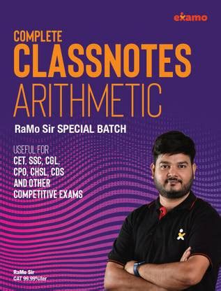 Complete Classnotes Arithmetic by RaMo Sir | Bi-Lingual | ALL SSC exams ...