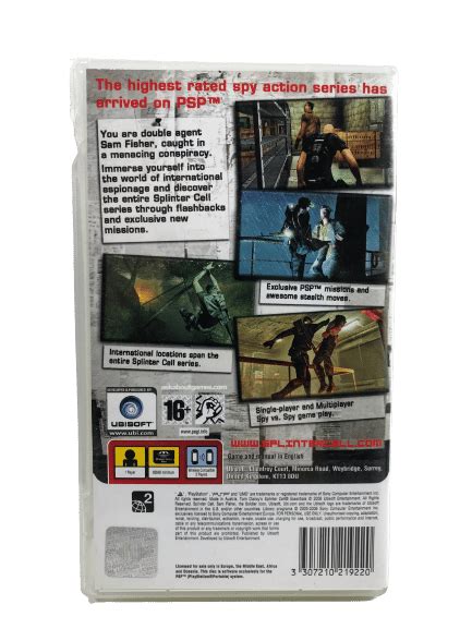 Image result for Splinter Cell Essential PPSSPP