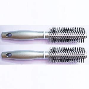 RAPIK Round Rolling Curling grey color Comb Hair Brush For Men And ...