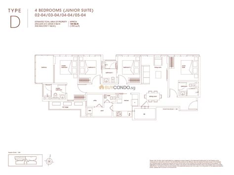M Suites Condominium Floor Plan - Buy Condo Singapore