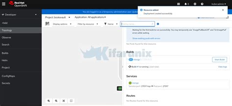 Build Config OpenShift Docker 的图像结果