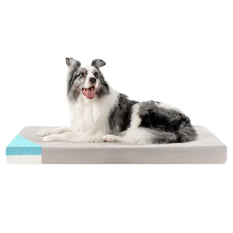 ZENAPOKI Memory Foam Dog Bed (High Density) - Orthopedic Dog Bed Insert ...