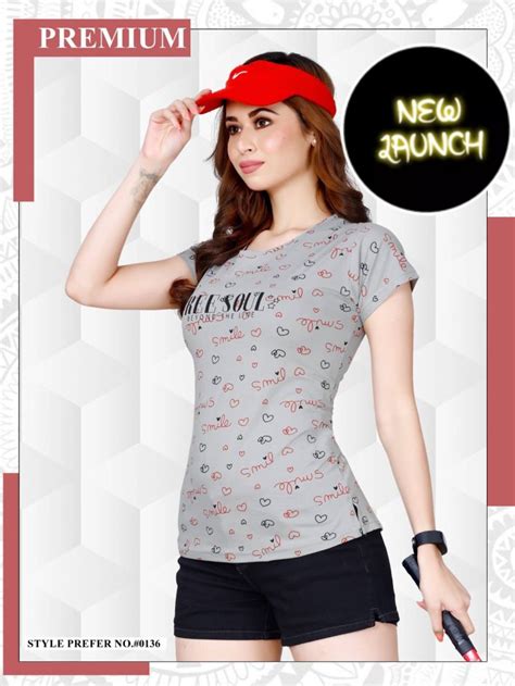 Summer Special Vol 0136 Printed Night Wear Tshirt Collection