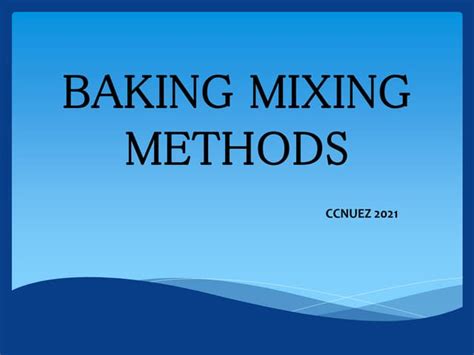 Image result for Baking Mixing Methods Poster