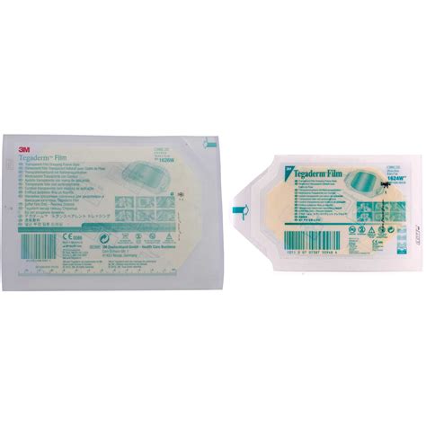 3M Tegaderm Transparent Film Dressing Multipack - 4" x 4-3/4" and 2-3/8 ...