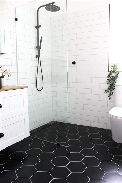 Bringing Unique Style To Your Bathroom With Hexagon Tiles - Home Tile Ideas