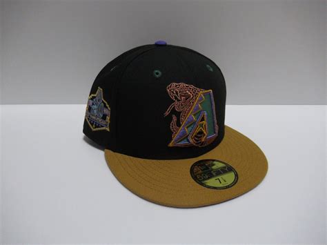 NEW ERA 59fifty Arizona Diamond backs ダイヤモンドバックス CAP BLACK×GOLD | date ...